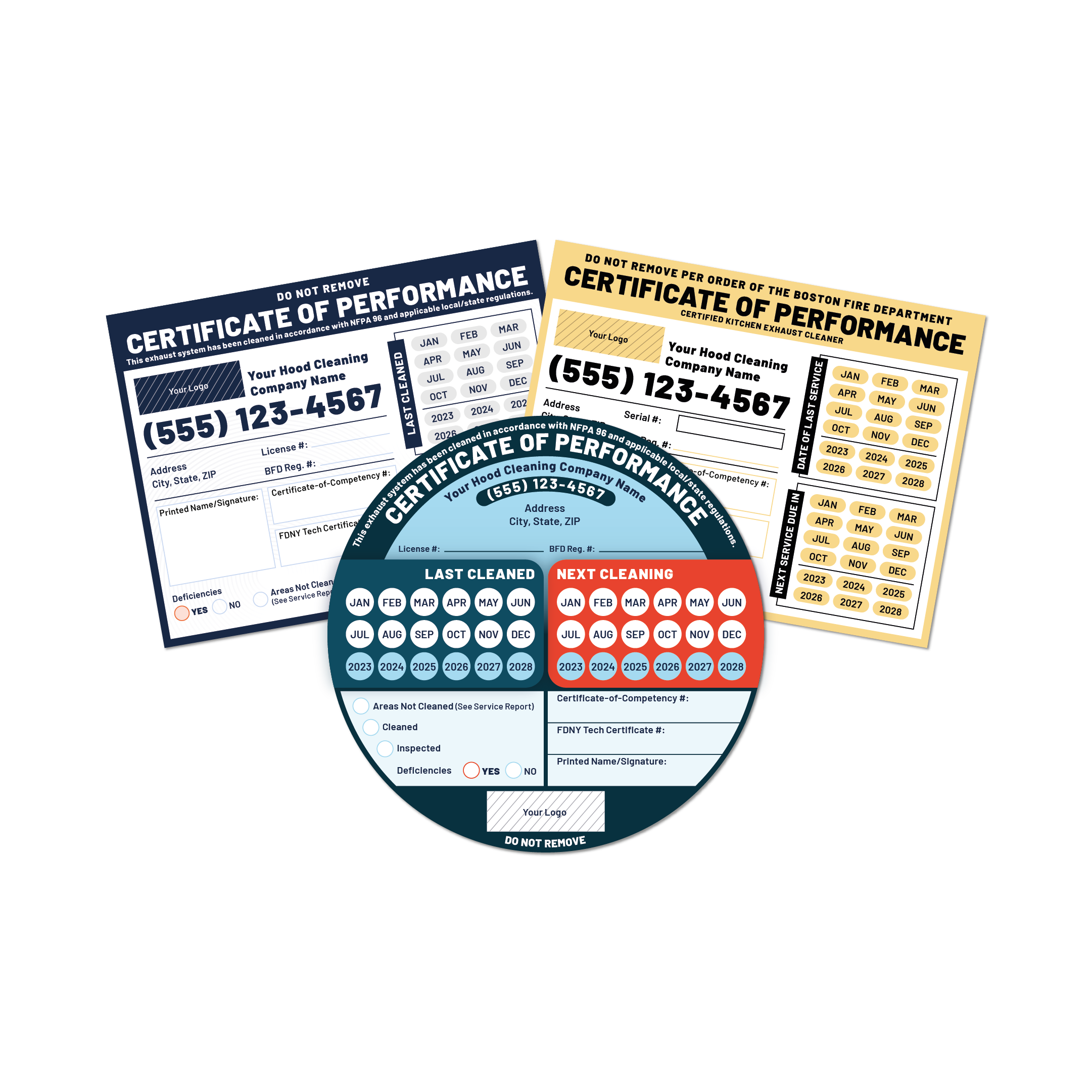 Guide to Custom Stickers for Hood Cleaners