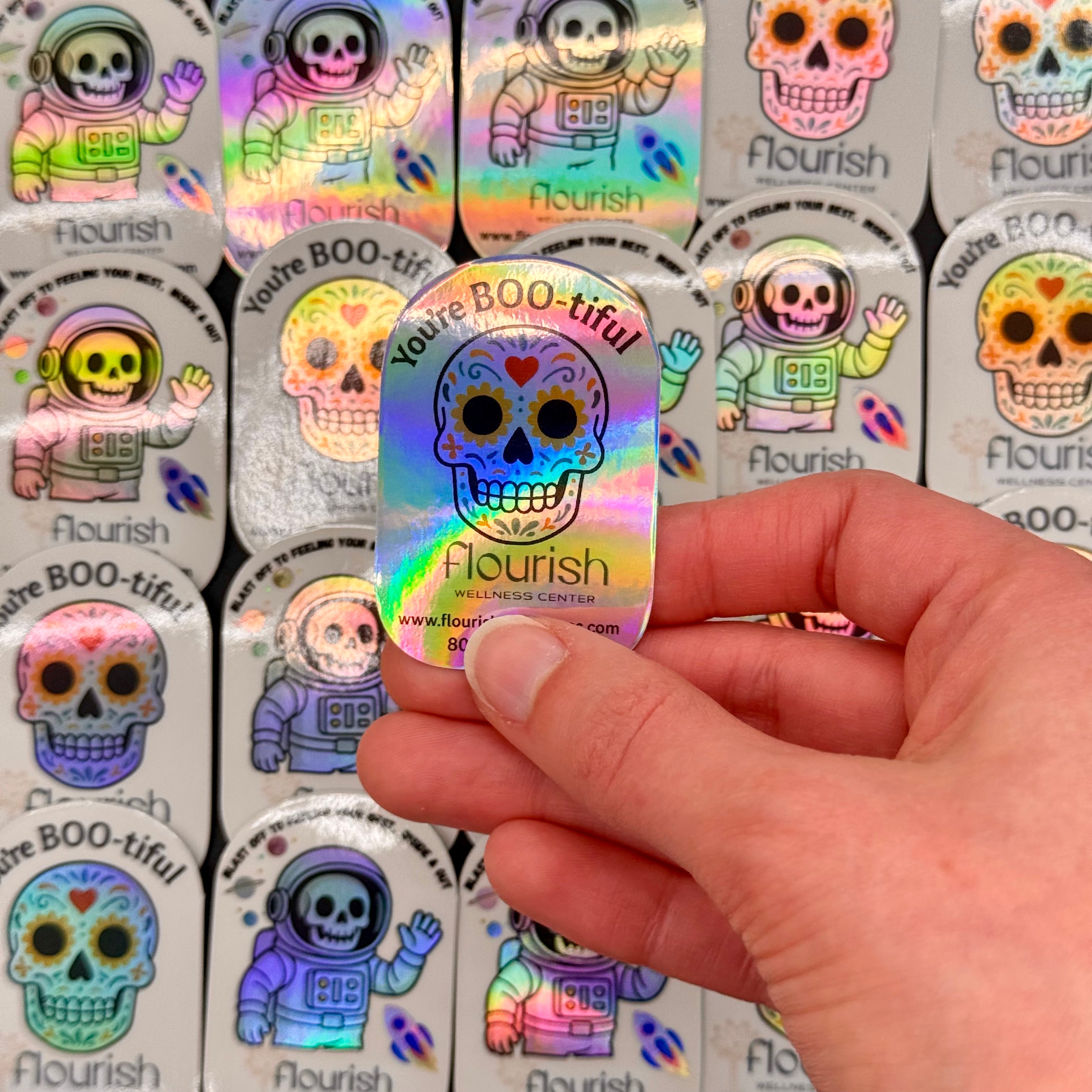 Holographic Stickers
