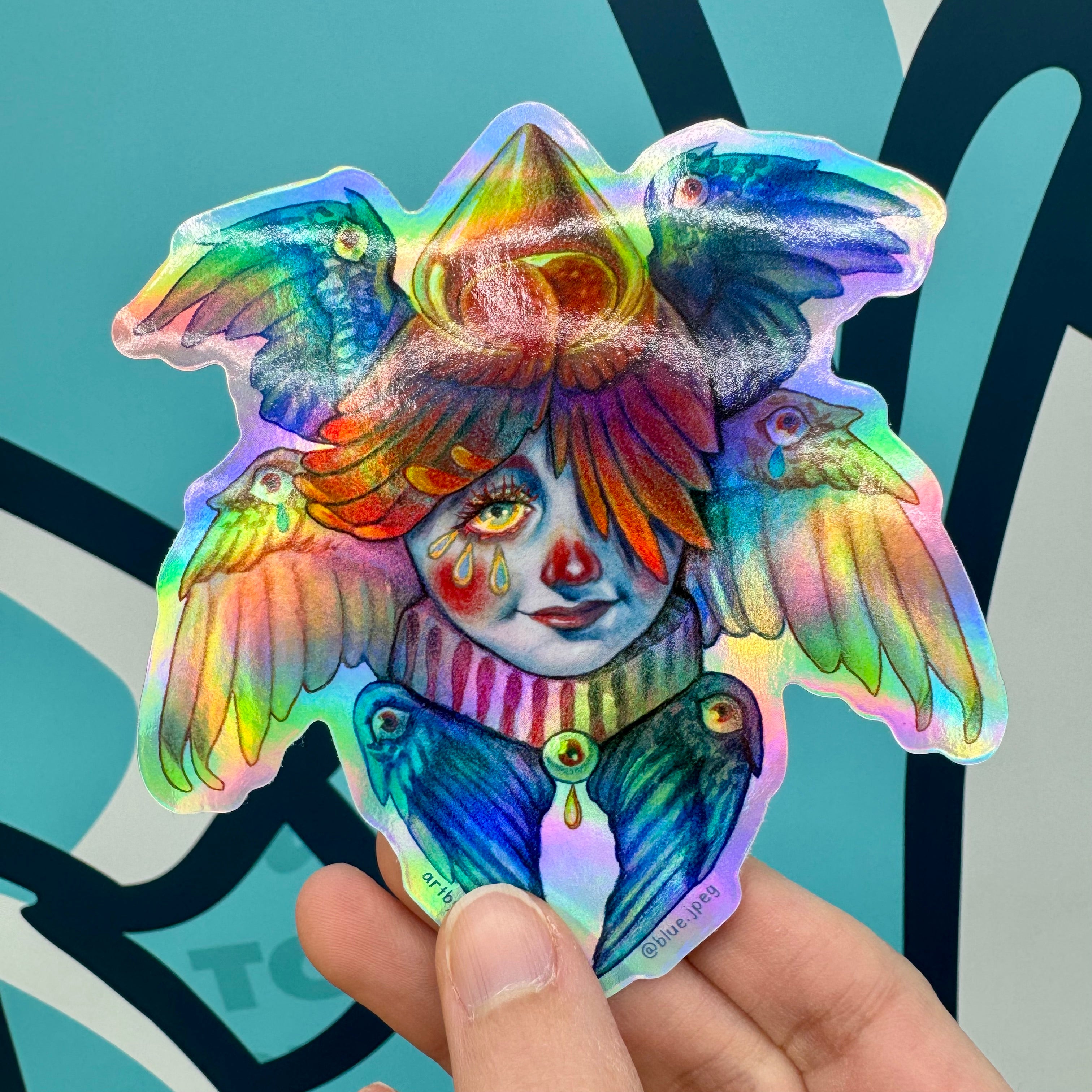 Holographic Stickers