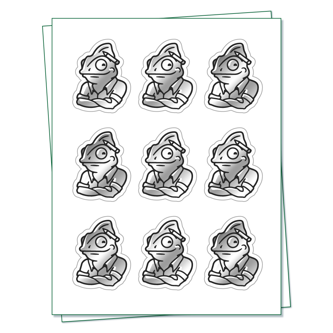 Chrome Sheet Labels