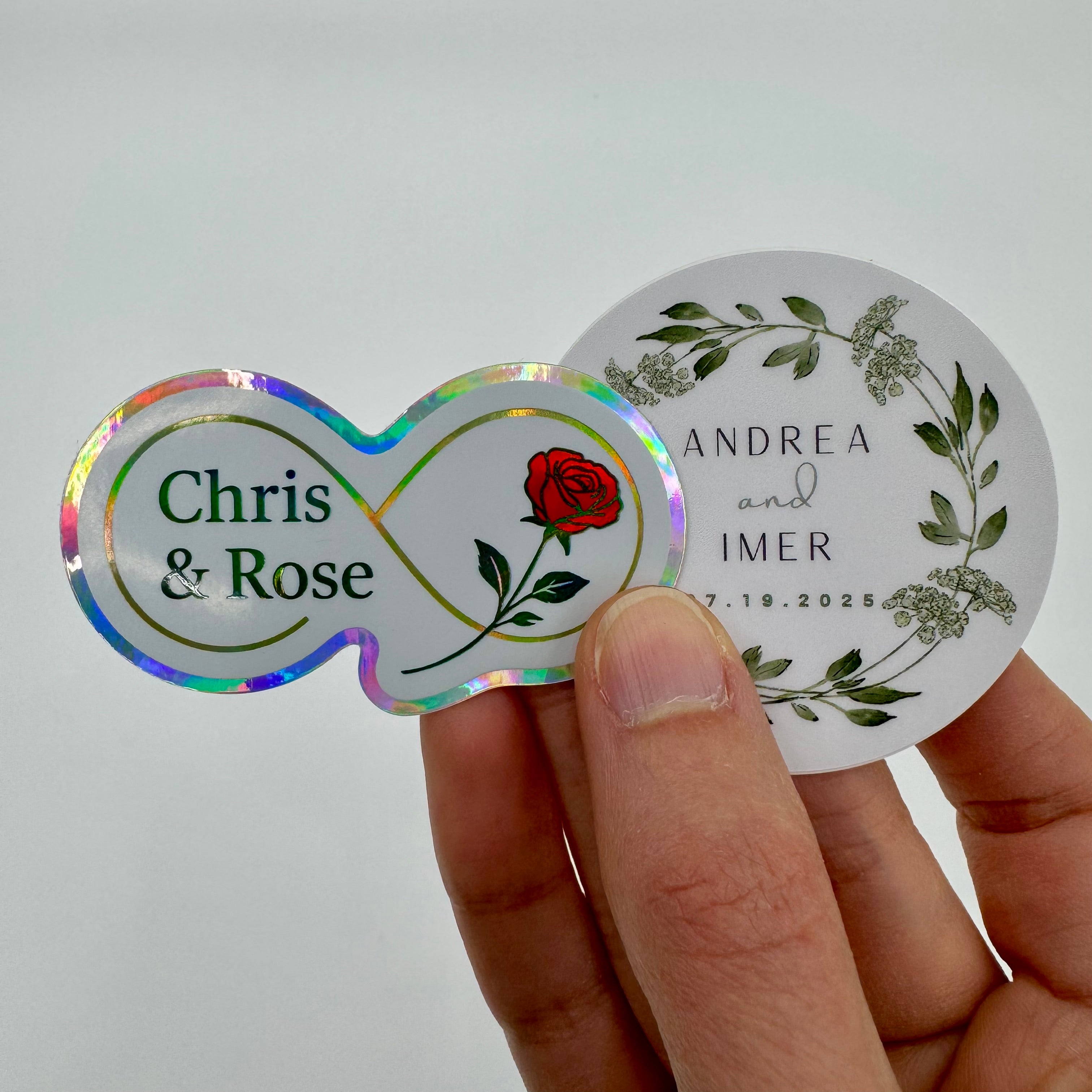 Stickers for Weddings & Engagement Parties – Stickymade