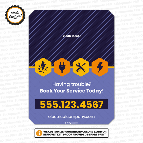 Electrical Service Sticker