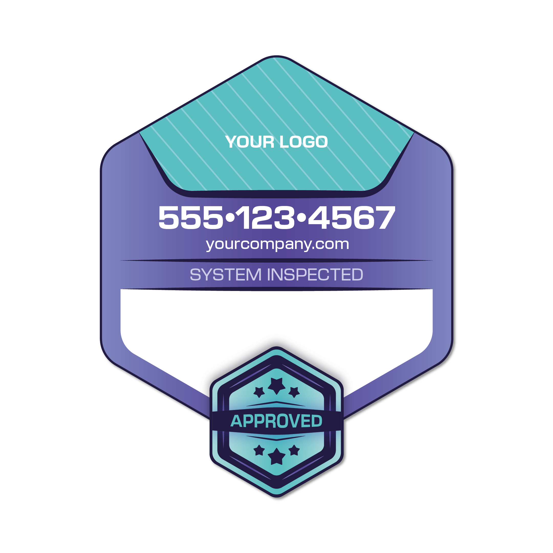 General Inspection Sticker