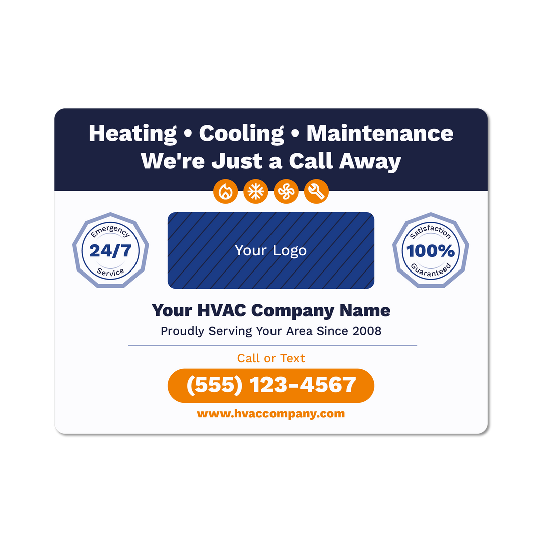 HVAC Stickers – Stickymade