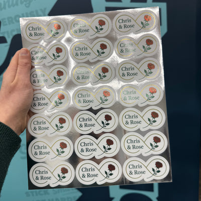 Die Cut Sheet Labels