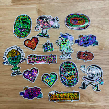 Glitter Stickers