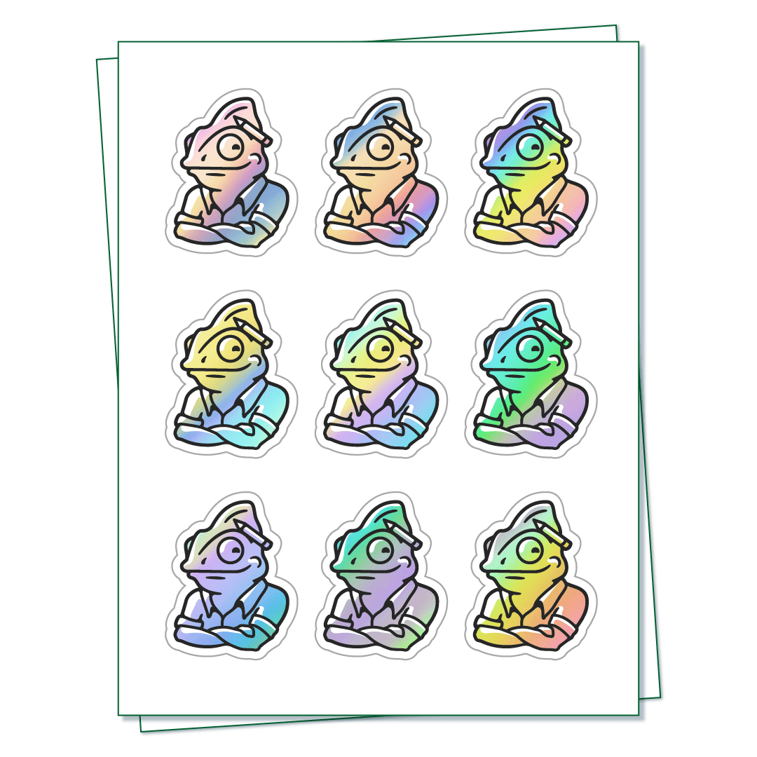 Holographic Sheet Labels