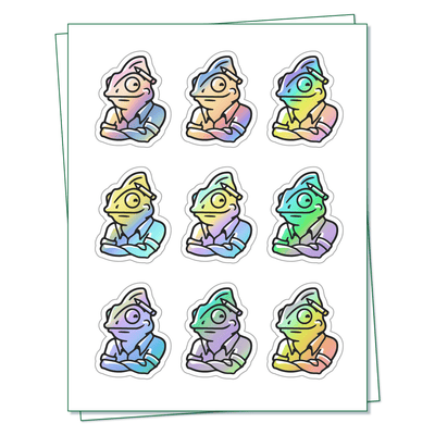 Holographic Sheet Labels