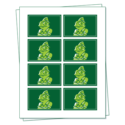 Rectangle Sheet Labels
