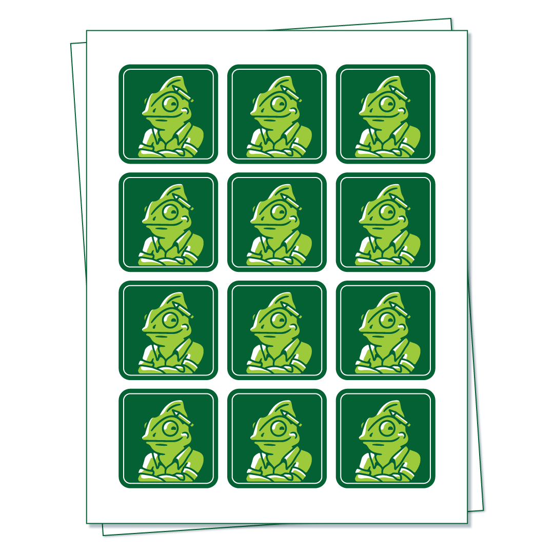 Rounded Corner Sheet Labels