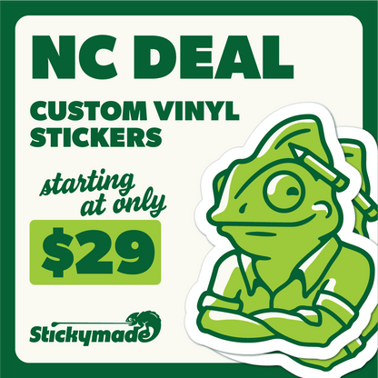 NC Custom Sticker Deal