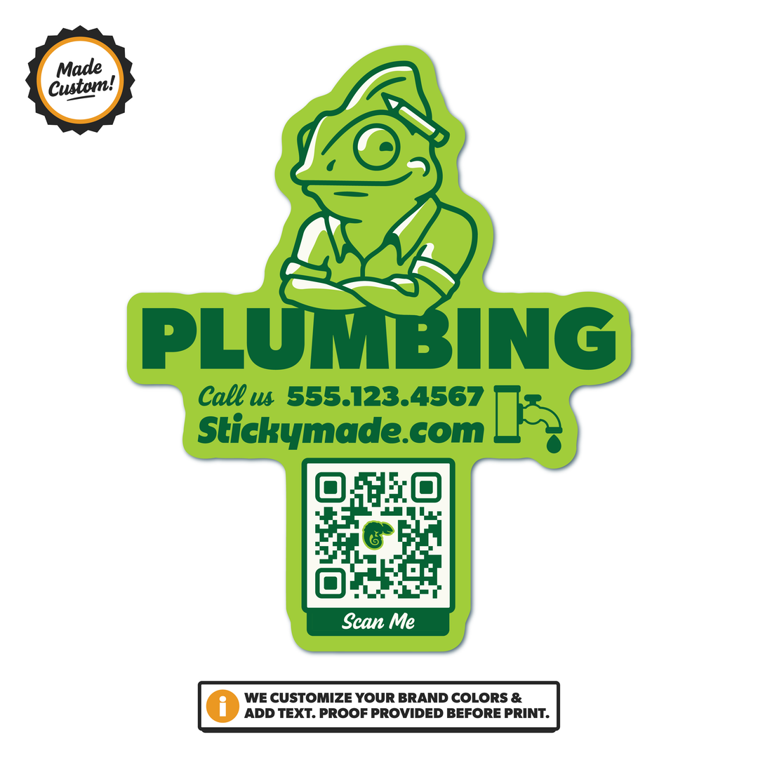 Master Plumber Sticker Plumbing Stickers – Stickymade