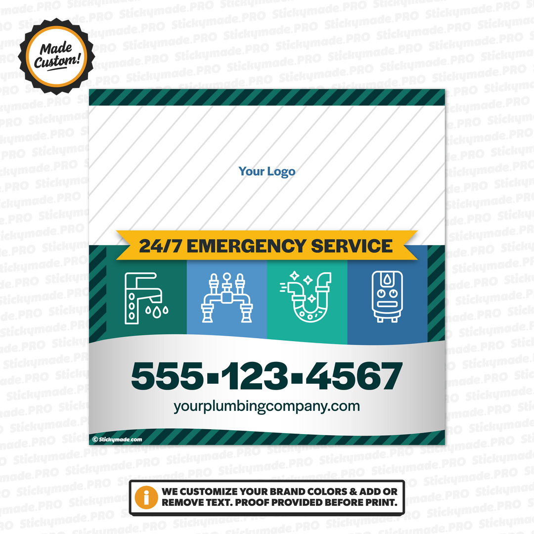 Plumbing Stickers – Stickymade