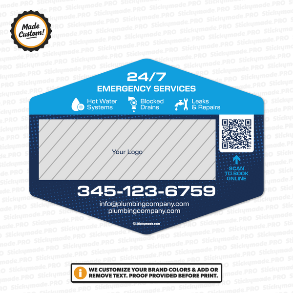 Plumbing Service Sticker #5