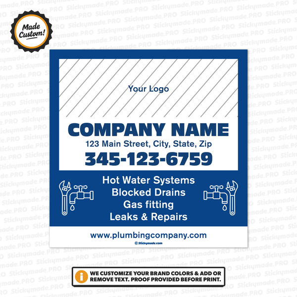 Plumbing Service Sticker #6