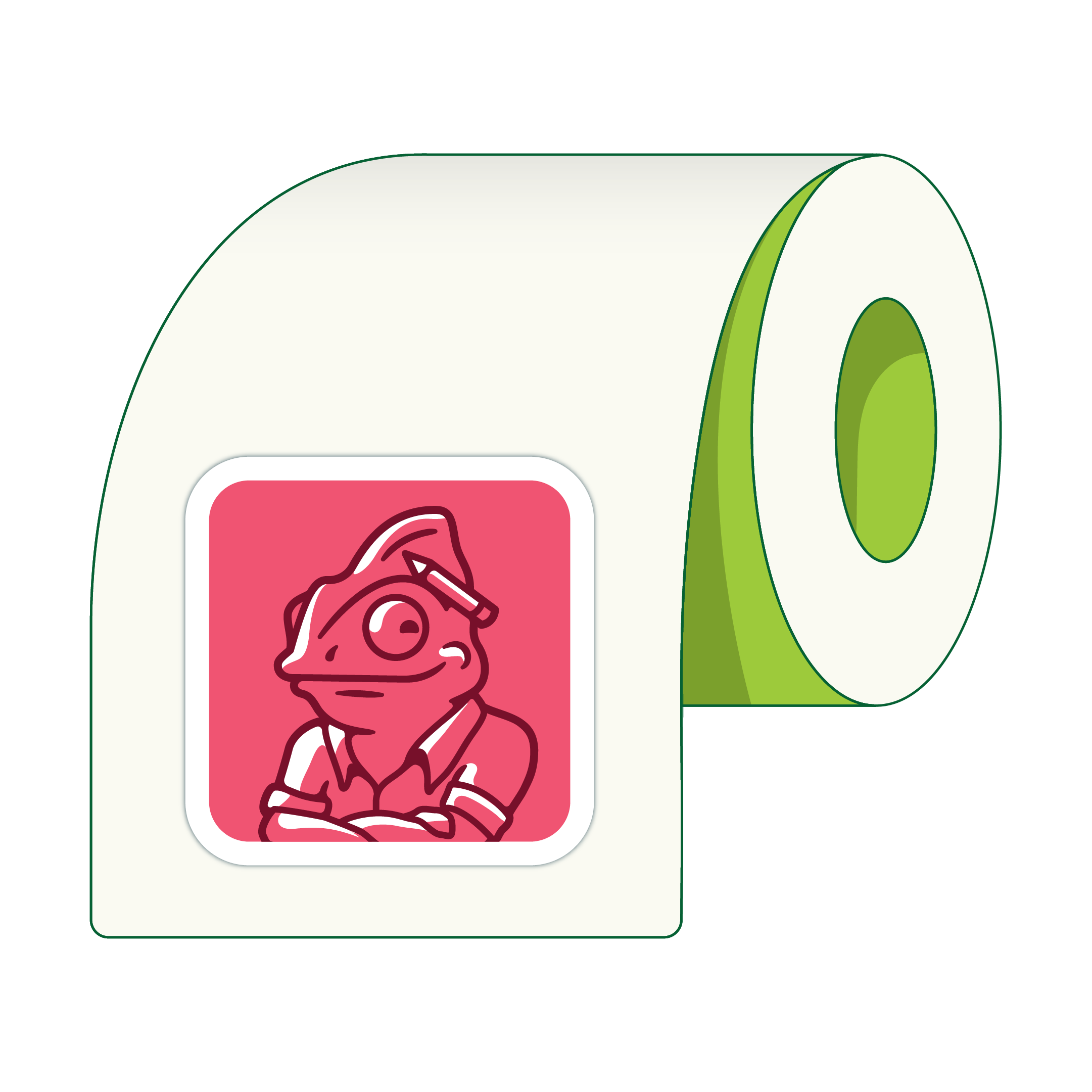 Rounded Corner Roll Labels