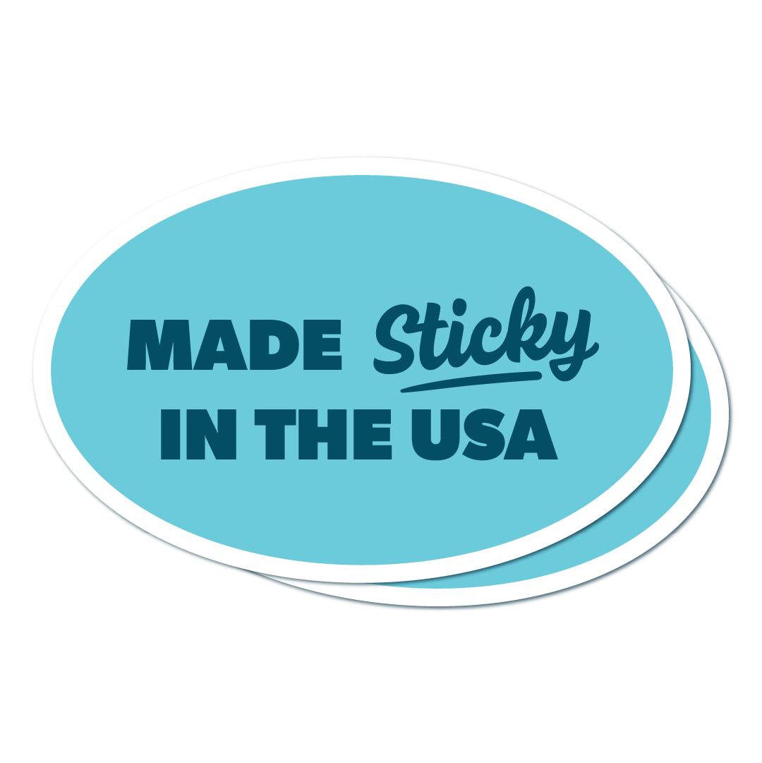 Oval / Euro Stickers