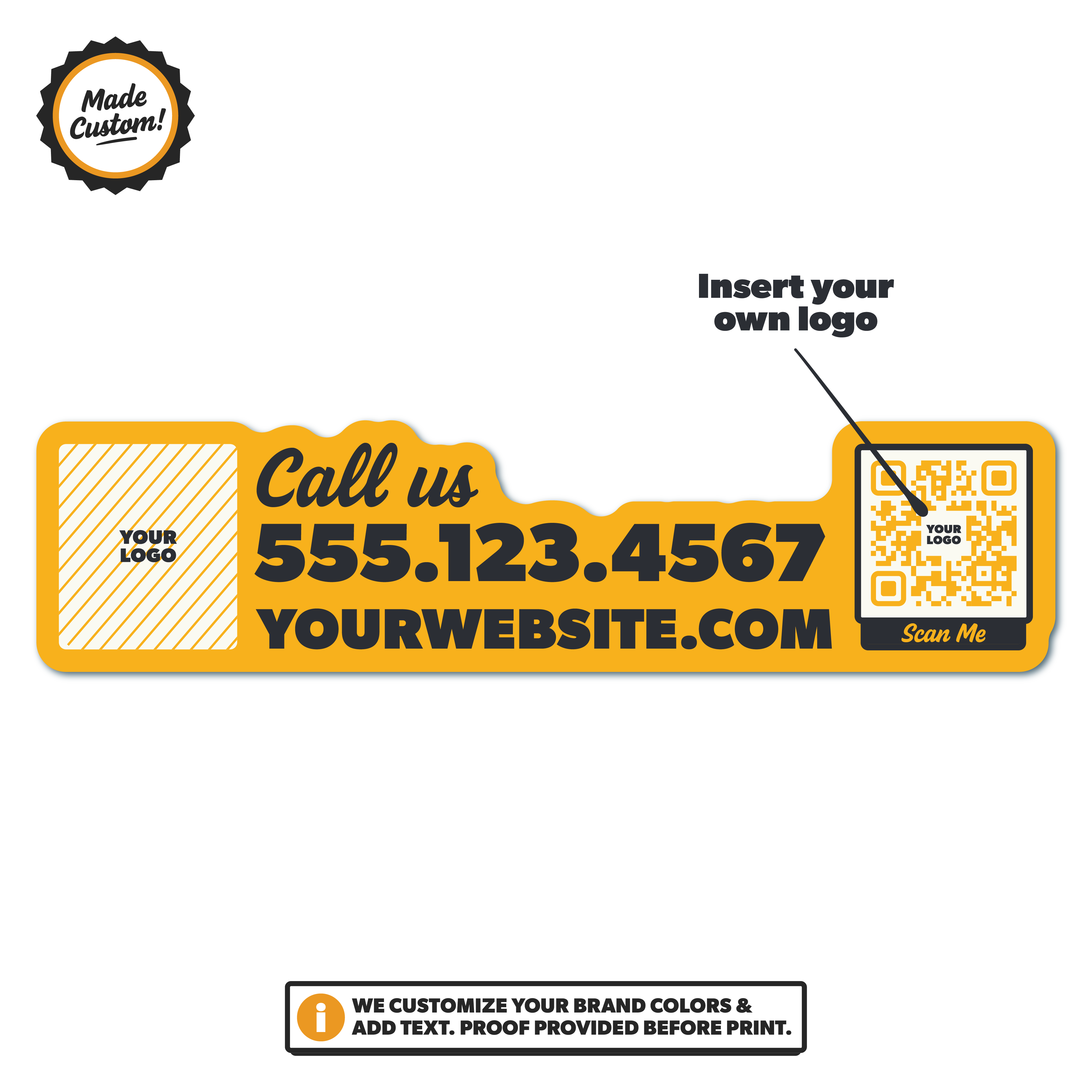 Electrical Logo / QR Code Sticker